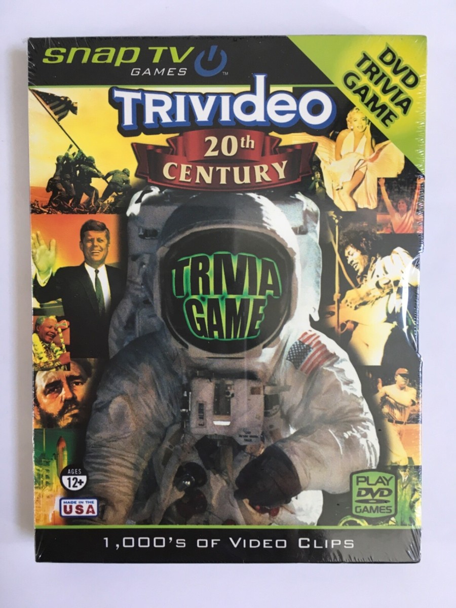 Wow Music Trivia Game [DVD](中古品) Trivideo 20th Century Trivia Game (DVD) Snap TV Games | eBay