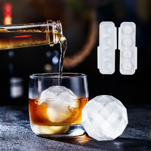 4/15 Grids Ice Ball Hockey PP Mold Frozen Whiskey Ball Popsicle Ice Cube Tra BII - Picture 1 of 9