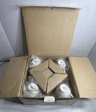 Christopher Stuart Bone China Holiday Splendor 12 PC Set in Box W/ Plastic Y1025