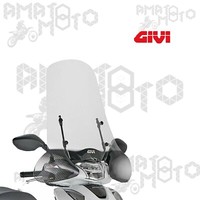 Windschutzscheibe Transparent Mit Erweiterung Givi 1117A Honda Sh 125I 150I ABS