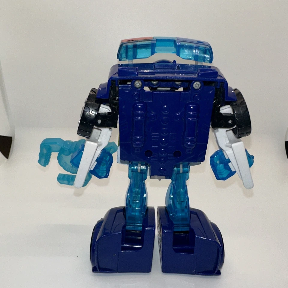Playskool Heroes Transformers Rescue Bots Energize Chase the Police-Bot Figure - Image 4 of 4
