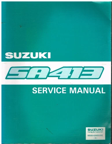 SUZUKI SWIFT Mk2 1.3 (INCL GT-i & GX-i) PETROL ORIG 1991 FACTORY WORKSHOP MANUAL