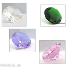 Glasdiamant aus Kristallglas 100mm Deko - Diamant  freie Auswahl