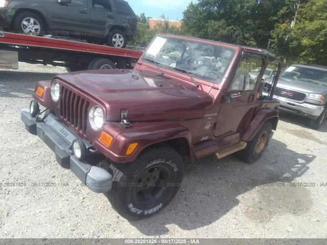Used Front Left Door Window Regulator Front fits: 2001 Jeep Wrangler Front Left Foto 2 de 4