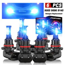 8k For Chevy Silverado 1500 2500 2003-2006 Led Headlights Hi-lo Fog Lights Bulbs 8k For Chevy Silverado 1500 2500 2003-2006 Led Headlights Hi-lo Fog Lights Bulbs
