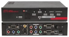 Hall Research Pchdtv Scan Converter Rs-232 Control Vhd-180 W Ir Remote Io