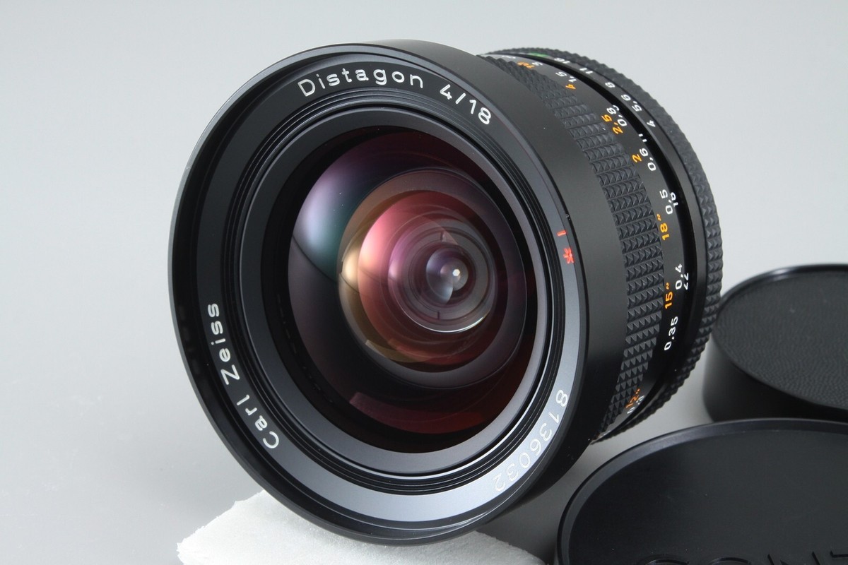 Excellent* CONTAX Carl Zeiss Distagon 18mm f/4 MMJ from