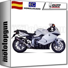 MIVV TUBO DE ESCAPE HOMOLOGADO CATALIZADO OVAL CARBONO C BMW K 1300 S 2012 12