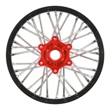 Pro-Line #  283700T2  1/4 Pro-Spec Aluminum V2 Bead Rear Wheel Red (1) Promoto