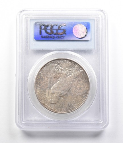 1926-S Peace Silver Dollar VAM 4 Dot Variety California Top 50 AU50 PCGS *2617 - Picture 2 of 3
