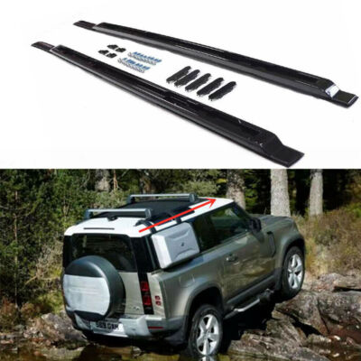 2Pcs Roof Rail Rack Side Rail Bar Fits for LR Defender 2 Door 90 L663 2020-2024