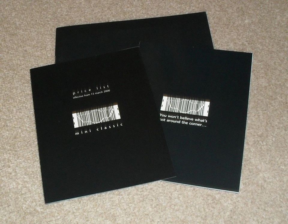 Mini Classic Brochure 2000 - Rover Mini Seven Se7en Cooper Sport - Pre BMW - Image 4 of 4