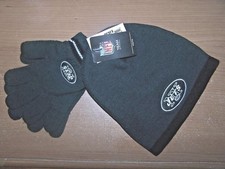 NWT FOOTBALL NEW YORK JETS NFL Beanie Hat Gloves Set YOUTH BOYS ONE SIZE 8-20