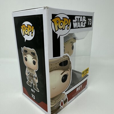 Funko Pop Hot Topic Exclusive Star Wars Rey #73 | eBay