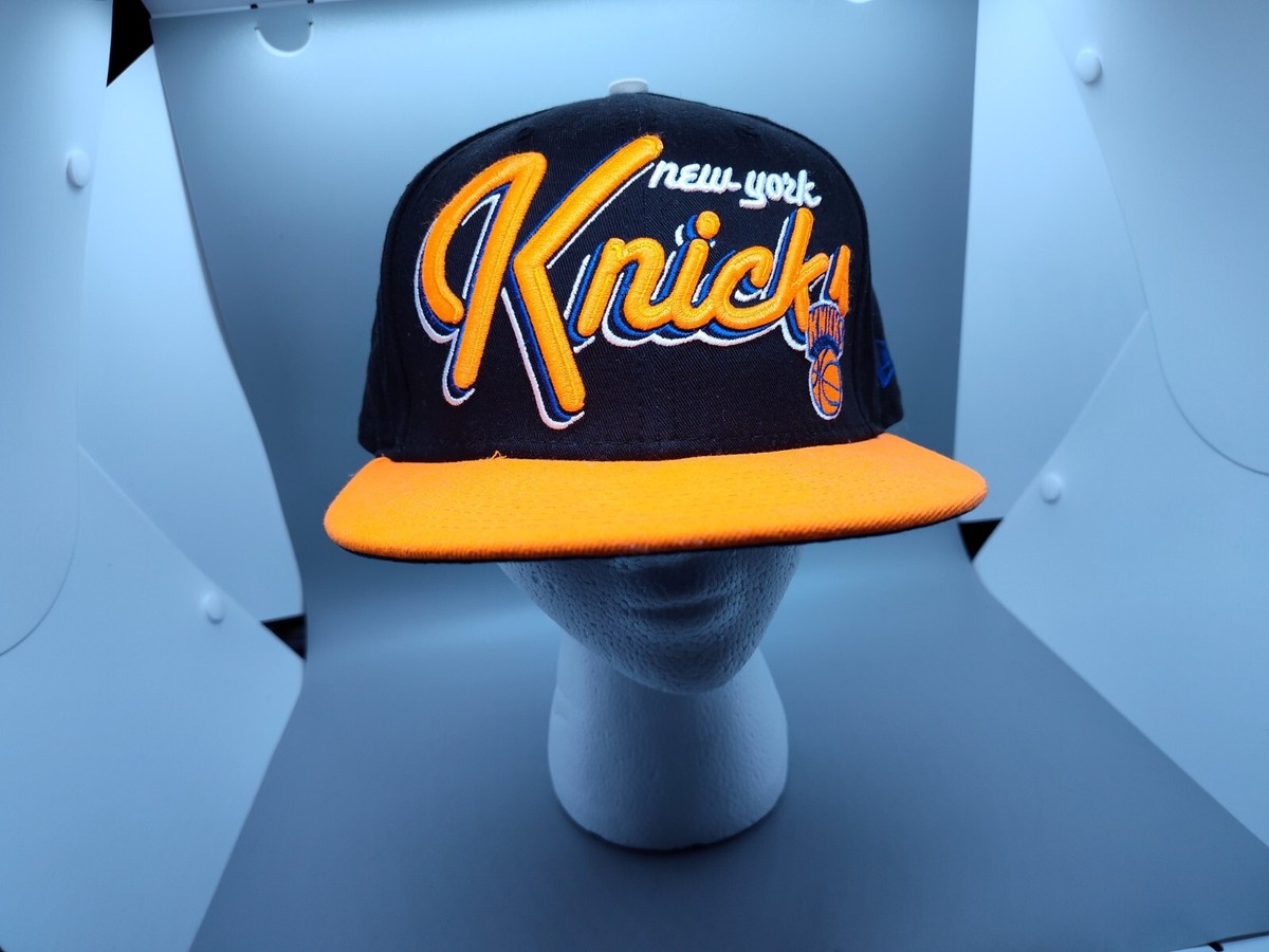 New York Knicks Script New Era 9FIFTY SnapBack Hat Hardwood