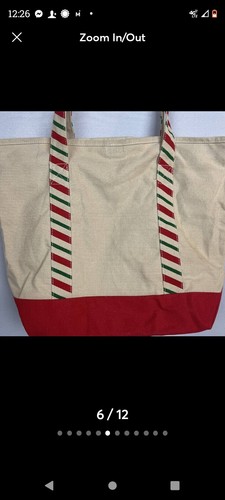 Vintage Style Walt Disney World Bag 1971 Heavy Canvas Tote New With Tags - Picture 6 of 6