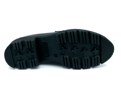 Valleverde scarpe donna mocassini tacco basso sportivo casual pelle nero Nuove - Foto 8 di 9