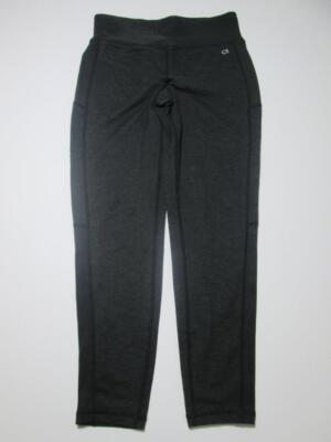 Gap Womens Size M Track Pants Dark Gray Waistband Stretch Logo Athleticwear