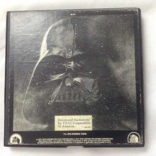 STAR WARS Original Soundtrack John WIlliams 4 Track Reel 7.5 ips 1977 RB-541 - Picture 2 of 9