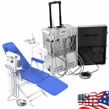 Dental Portable Mobile Delivery Unit Air Compressor high-strength/ Folding Chair