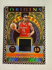 K155,923 - 2023 Panini Origins WNBA Art Nouveau Jersey #ANAGR Allisha Gray