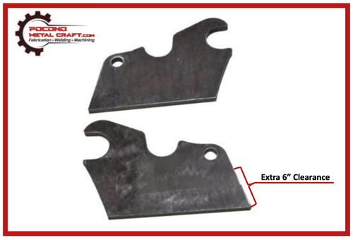 Kubota Excavator Quick Attach Bucket Ears Attachment U35 KX71 KX91 KX121 KX040 - Picture 5 of 8