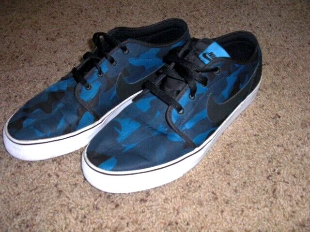 Men's Nike TOKI LOW TXT PRINT 631697-404 Sneakers Skate