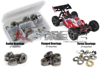 NEW RC Screwz ARRM008B Arrma Typhon 6S BLX Metal Shielded Bearing Kit