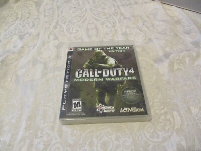Call of Duty 4: Modern Warfare -- Game of the Year Edition (Sony PlayStation 3, 
