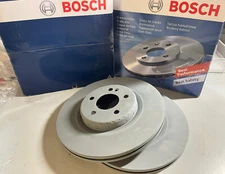 2x Bosch carbon brake disc rear for Mercedes 0986479h43