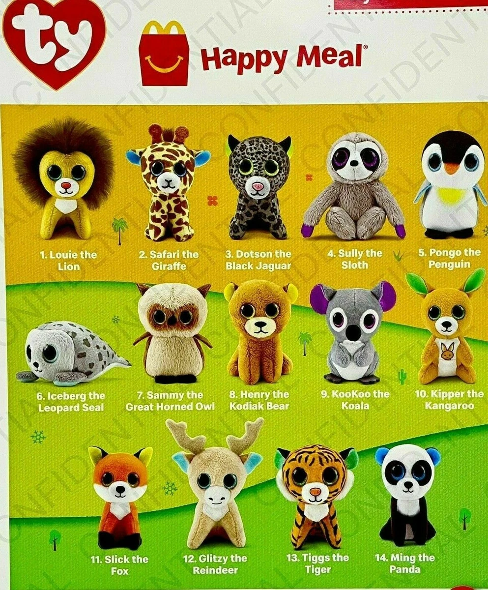 Mcdonalds mini beanie baby collection deals