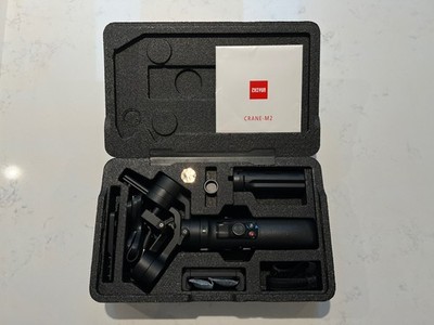 Zhiyun Crane M2 Gimbal Stabilizer, Handheld with 360° Rotation Black