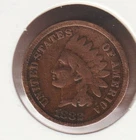 US Rare Old West 1882 Indian Head Penny Coin American Collection Shield Cent USA