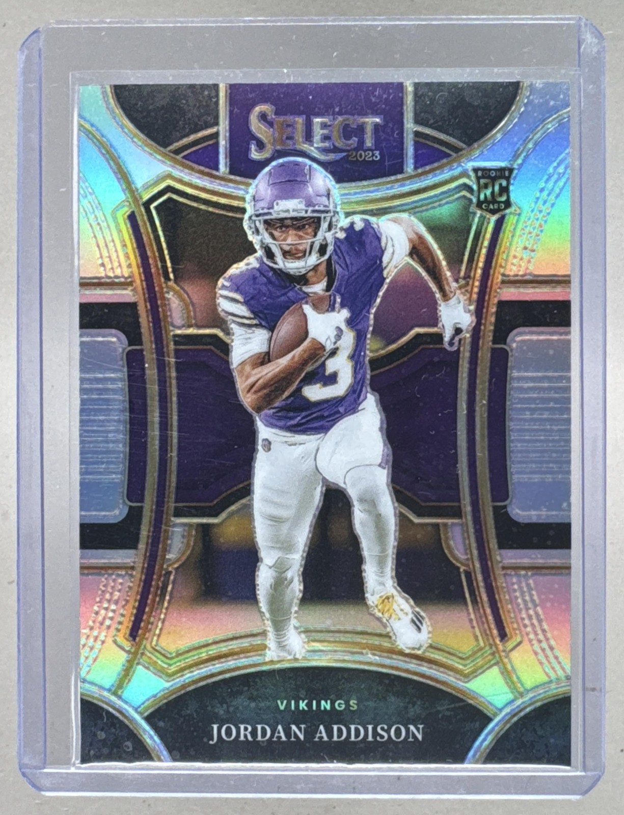 Jordan Addison Panini Select #462 Silver