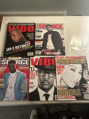 「The Source Magazine」「XXL」「VIBE」「Age」 14 Hip-Hop Magazines.XXL,Source,Vibe.Eminem,Biggie,Dr.Dre,Usher