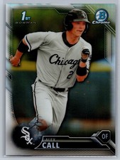 2016 Bowman Draft #BDC-108 Alex Call Chrome Refractor *WS