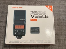 Godox V350S 2.4G TTL Li-ion Camera Flash 1/8000s Wireless Transmission For Sony