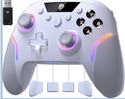 EasySMX X20 Wireless Controller PC Steam Deck Switch Tesla Android iOS Hall RGB