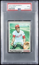 1970 TOPPS 1st SERIES BASEBALL UNOPENED 33 CARD CELLO PACK LOW POP PSA 9 MINT