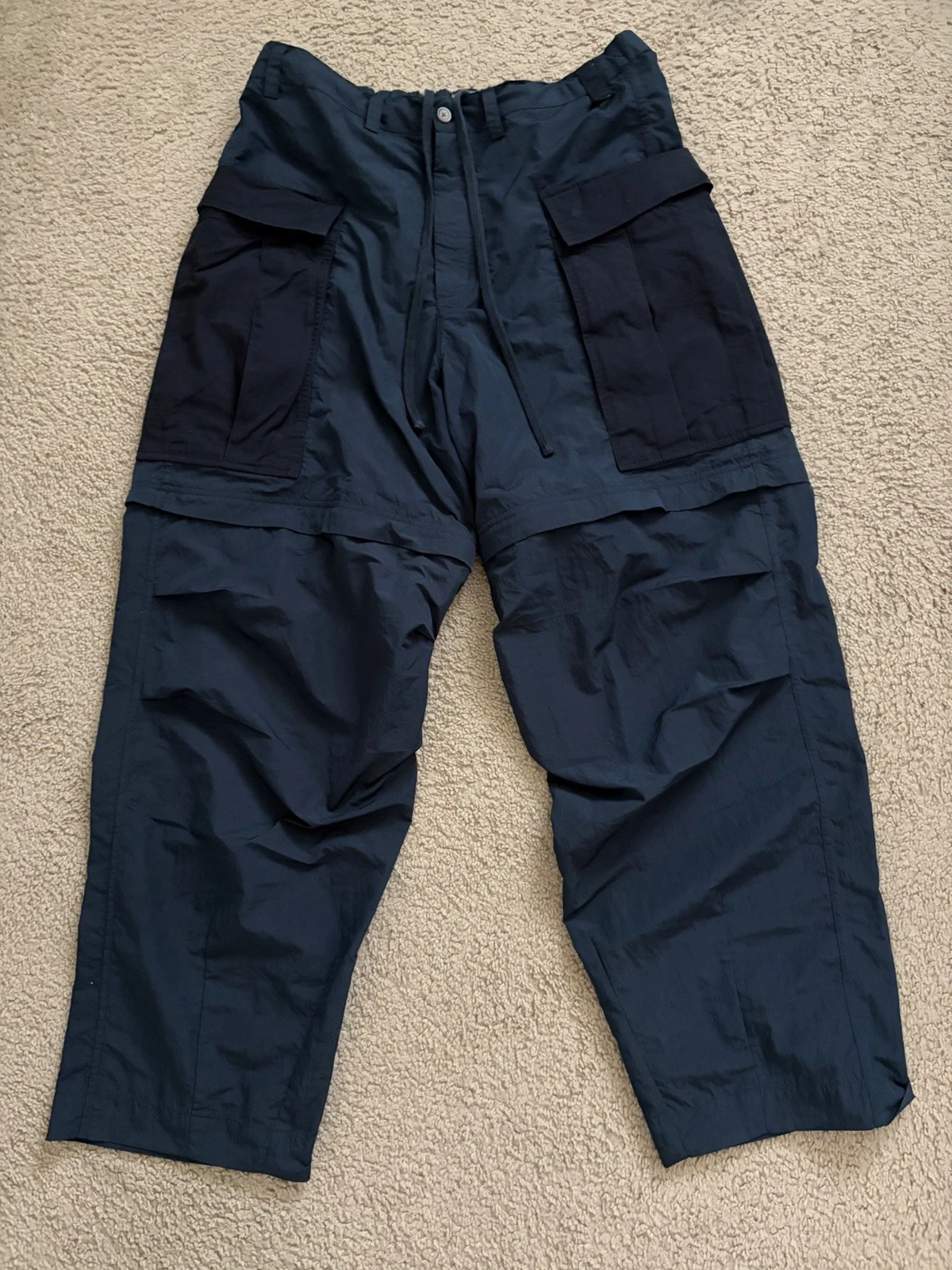 $238 | 18 East GLEN ZIP-OFF CARGO PANT | XL | baggy gorp shorts hike trek
Opens in a new window or t