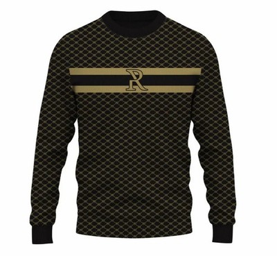 Rose Paulino Official Men s Black  Sweater Comfortable Fit Pullover