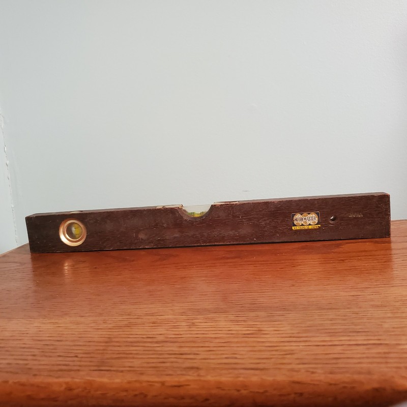Vintage Globemaster Made in Japan 18 Inch Wooden Level
