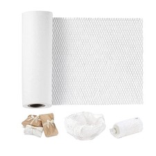 Ready Roll Packaging Paper 12in x 33ft Honeycomb Cushioning Wrap Perforated-P...
