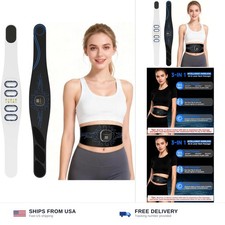 Abs Stimulator Belt with Heat & Red-Light, AB...