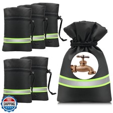 Outdoor Faucet Covers for Winter Freeze Protection, 6 Pack 9" H x 5.9" W Outs