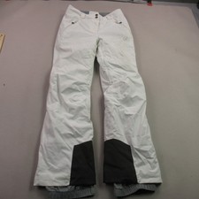 Mammut Ski Pants Womens 4 Snowboard Ajungilak Legs Pockets Lightweight White