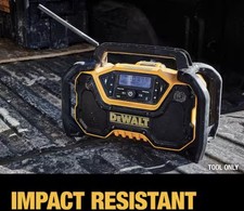 Dewalt Bluetooth Radio DCR028B 20V MAX Compact Cordless -RadioOnly - NEW IN BOX 