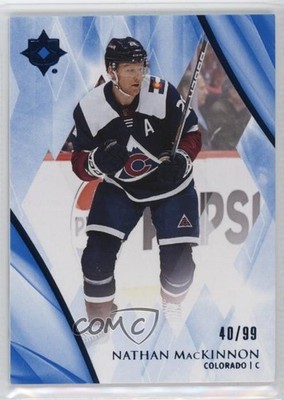 2023-24 Upper Deck Ultimate Collection Blue /99 Nathan MacKinnon #67 1fc5