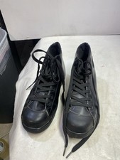 CONVERSE Black ASTM F2413-05  M I/75 C/75 EH STEEL TOE BOOTS SIZE 14M Excellent