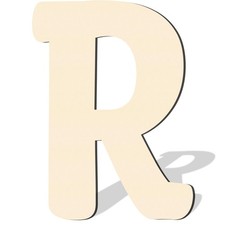 17 Inch Large Wooden Letters, Big Wooden Alphabet Letters for Wall Decor Pain